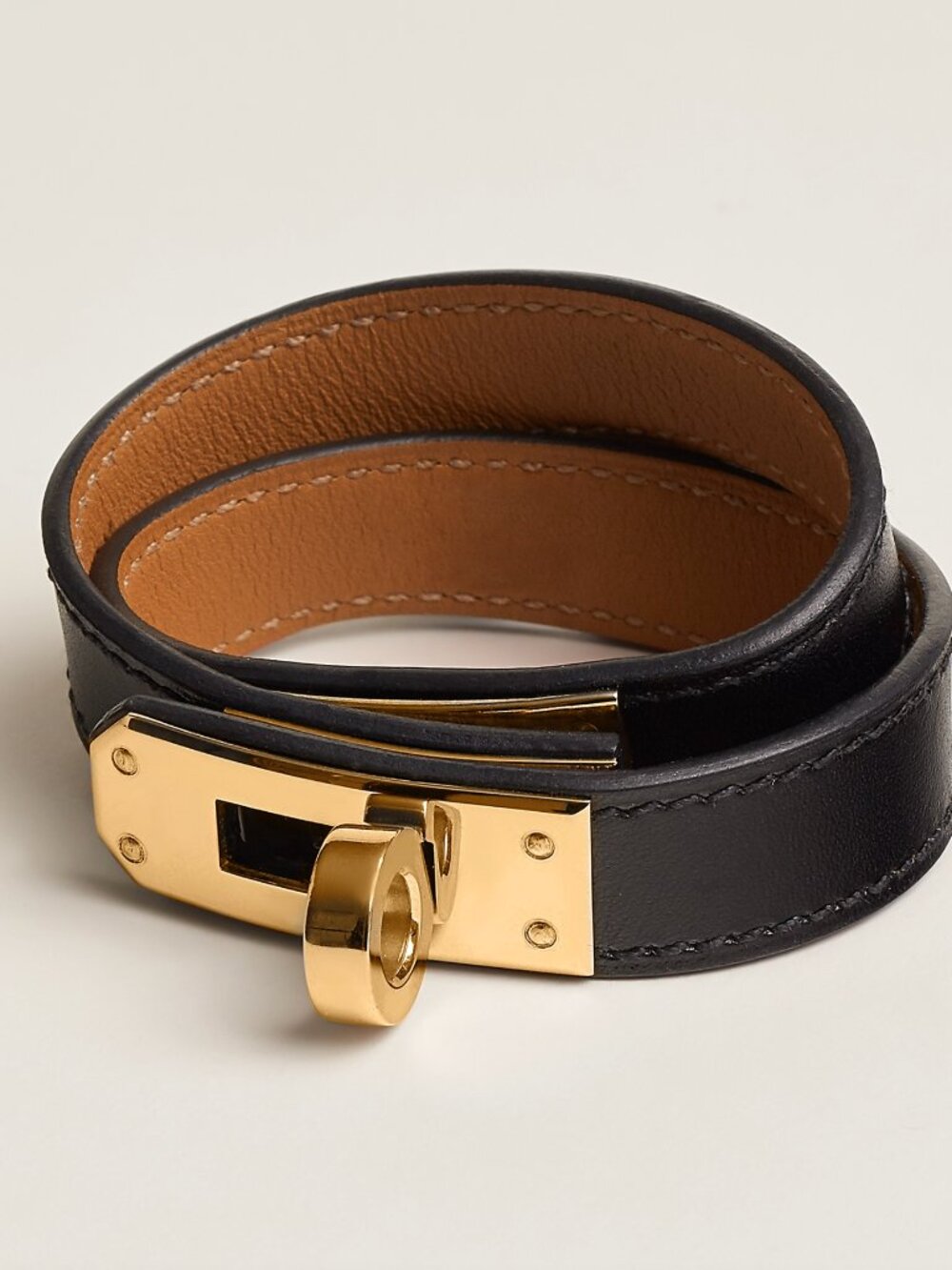 HERMES Kelly Double Tour Wrap Bracelet